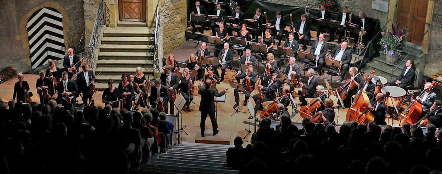 De la musique classique au crépuscule : une atmosphère particulière règne au Festival Murten Classics.