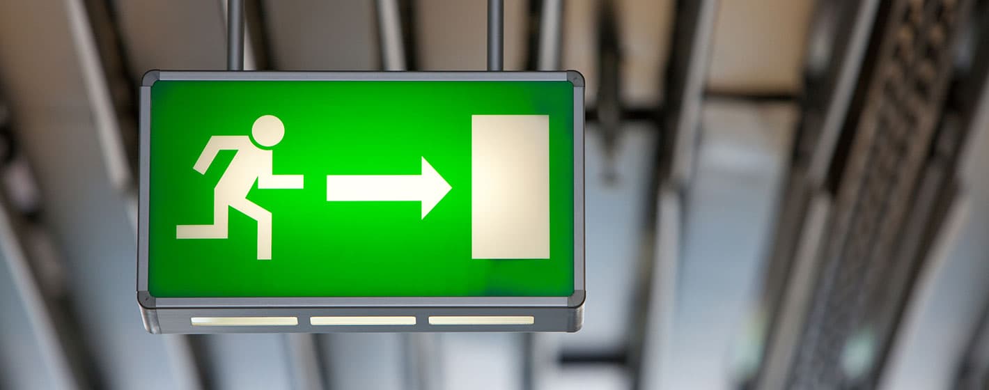 Wie Zeichen und Pfeile helfen, einfach und schnell den Weg zu finden.