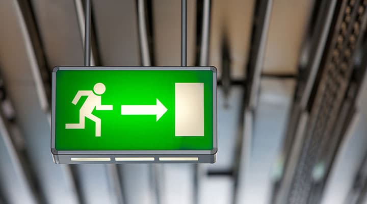 Des signes et des flèches pour trouver rapidement son chemin, en toute simplicité.